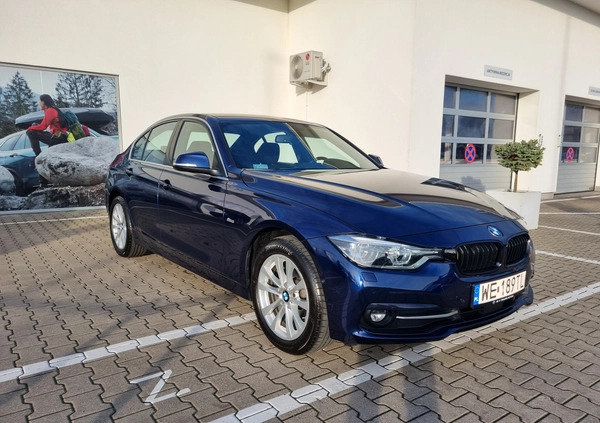 BMW Seria 3 cena 89900 przebieg: 96000, rok produkcji 2018 z Milanówek małe 137
